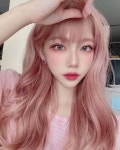 시술 후 비비쌤만의 레시피 #베이비핑크 컬러로 핑크공주 만들어 드렸어용💗 ⠀ ⠀ 헤어컬러시술 : @stylist_vivi 붙임머리시술 : @soo__7... 
