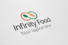 Infinity Food Logo | 타이포그래피