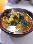 Korean food/Seonjiguk (선지국)-대덕식당053-623-0613  ;made with seonji (선지, coagulated ox blood)