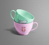 머그컵 Pin on 글라스패밀리 굿즈목업 | Glassware, Mugs, Tableware