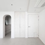 울산시 울산삼산푸르지오 인테리어, 화이트 톤의 아일랜드로 완성한 대면형 주방 32평 | LX Z:IN