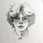 #드로잉 #그림 #손그림 #일러스트 #낙서 #인물화 #인물드로잉 #그림스타그램 #스케치 #초상화 #drawing #doodle #illust... 