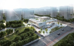 평촌도서관 설계공모, ‘학건축+라온엔지니어링’ 당선