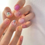 네일어라모드 Nail A La Mode on Instagram: - #더스티시럽체크 💛 회원 : 9만원 비회 : 101,000원 | Trendy nails, Nails... 