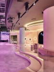 다나함 l NEW SPACE 김포 미디어 전시 인테리어 기획 설계 디자인 분홍색 Pin on interior design