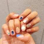 . . . #nails #nail #nailart #pink #네일아트 #네일 #selfie #스와로브스키 #아트 #여름네일 | 네일아트