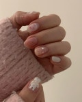 장유네일 퓨어, 율하네일 김해네일 on Instagram: 수인샘 지정아트, 화이트래빗 🐰🤍 ( *수인샘 시술) ☁️ 수인샘 지정아트 all 40.000 won... 