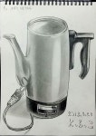 그리기 / 드로잉 / drawing / 스케치 / 소묘 / 데생 / 커피포트/ 충돌이 K.S.C