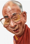 ~ Dalai Lama | 캐리커처, 풍자 만화