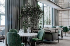 Flora Danica at Maison du Danemark, Paris 08 | 천장 디자인, 인테리어, 커피숍 디자인