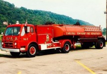 1960 International CO-200 tanker trailer 1960 International CO-200 tanker trailer | Brandweerwagens