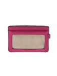 MICHAEL Michael Kors Leather Card Holder: Pink Solid Bags in 2022 | Card holder leather, Bags, Leather