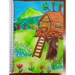 #감성아이정물화#여행아이풍경수채화#아동미술... 아동미술#초등미술#초등수채화#수채화원데이#수원성인수채화... 