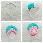 자수수강 #롱앤숏 ★롱앤드쇼트스티치 ①스플릿으로 라인을... 보니 그방법이 아니었다.연습만이 살길. (롱앤숏은 여전히 신경쓰인다)