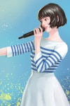 하니 푸른산호초 팬아트