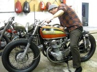 Pin page Honda 450 Bobber in 2024 | Honda cb, Honda, Cafe racer motorcycle