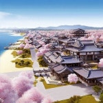 Pin by Jky on 동양건축 in 2023 | Cherry blossom wallpaper, Cherry blossom, Blossom