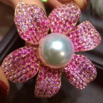 Pearls and ruby | 반지