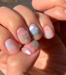Instagram 색감 너무 이쁘죠🌷🌷🌷☁️ 실물이 안담겨서 속상🥲 @leavnail_official | Instagram | Nail art, Nail inspo, Nails