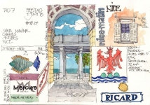 Travelbooks, front-page Pin on 여행스케치