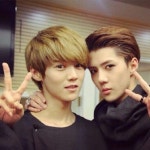 엑 소 훈 한 Exo #Hunhan Happy Camp BTS pic 120705 | Hunhan, Happy camp, Luhan