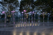 分水公园：一段连接成都人文与自然的旅程 / Lab D+H SH Pin en 조형물