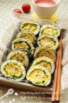 맛있게 한입 쏘~옥 참치샐러드김밥 – 레시피 | 다음 요리 | 요리, 레시피, 음식
