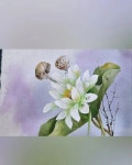 flower에 있는 초미아트 유튜브; 초미아트님의 핀 - 2022 | 그림, 꽃그림