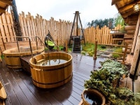 Pin by 성현 on sauna | Hot tub outdoor, Spa bathroom decor, Backyard