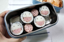 유치원 소풍도시락 :: 아이가 좋아하는 스마일김밥 만들기(이미지 포함) | 식품 아이디어, 요리, 도시락
