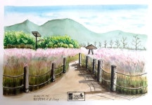 Pin page Instagram의 soondeuksong님: “@usk_yangsan #uskyangsan #urbansketchers #urbansketch #usk #어반스케쳐스 #어반스케쳐스양... 