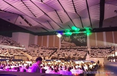 박보검 1st 팬미팅 설렘 (Park Bo Gum 朴寶劍 Fan meeting) at KBS아레나 (KBS Arena) - Equipment Main Speaker : Proel... 