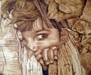 JohnJongkyu Kim tarafından 인두화 wood burning panosundaki fikir | Tablolar, Çizimler, Resimler