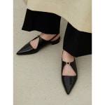 [쌀롱드쥬] 트라이앵글플랫_블랙