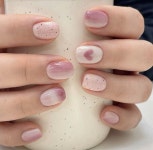 Nails에 있는 Laryssa Azevedo님의 핀 - 2024 | 발렌타인데이 네일, 젤네일, 발렌타인 손톱