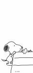 ° SNOOPY 01. 심플한 스누피 아이폰 배경화면 모음!