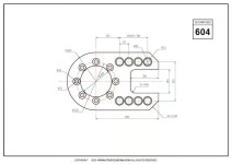 STUDYCADCAM 2D CAD 연습 604 (PDF) - Payhip in 2024 | Cad drawing, Cad, Autocad drawing