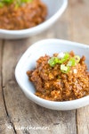 Ssamjang (쌈장) - Korean Spicy Dipping Sauce Ssamjang - Korean Ssam Lettuce Wrap Condiment