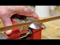 Making tools: Woodworking/Carving gouge - YouTube #woodworking | 연장