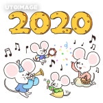 유토이미지 | 이미지·일러스트·그래픽·영상을 검색하세요. 유토이미지 | 2020쥐띠해 024 | 신년카드, 생쥐, 동물