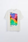 COLOR PRINT T-SHIRT | ZARA United States - 2021 | 티셔츠