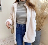 컬러는 총 5가지 크림,핑크,브라운,챠콜,블랙 컬러로 준비했구요  사이즈는 FREE사이즈로 44~66사이즈 언니들에게 추천해 드려요! MD.NR  #후리스... 