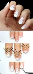 20 Amazing Nail Art Designs For Beginners | 심플한 네일 디자인, 하얀 네일