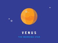 Planet Series: Venus | Planet icon, Venus, Venus art