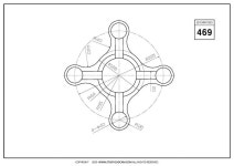 STUDYCADCAM 2D CAD 연습 469 (PDF) - Payhip in 2024 | Autocad tutorial, Autocad drawing, Autocad