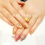 #형광네일 #라인네일 @nailtam2na #네일탐이나 #연예인네일 #소녀시대 . - Trans.: _ #girlsgeneration #H… | 네일, 연예인... 
