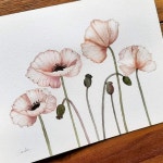 Pin page Épinglé sur 수채화 | Aquarelle fleurs, Fleurs, Dessin