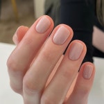 Temu｜24개입 숏 네이처 누드 프레스온 네일 세트, 12가지 사이즈 - 데일리 및 외출용 여성용