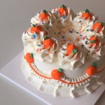 귀엽다🍊 #야미 #야미케이크 #안산주문제작케이크 #yammycake #안산주문케이크 #안산케이크클래스 #케이크클래스 | Cute... 
