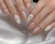 Pin by 허윤진 on nails in 2023 | Posh nails, Blush nails, Elegant nails